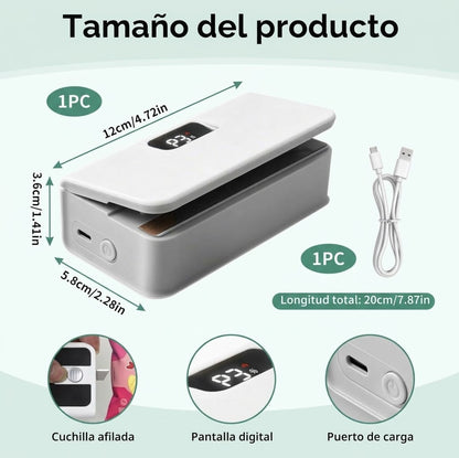 Mini Selladora 2 en 1: Sella y Corta