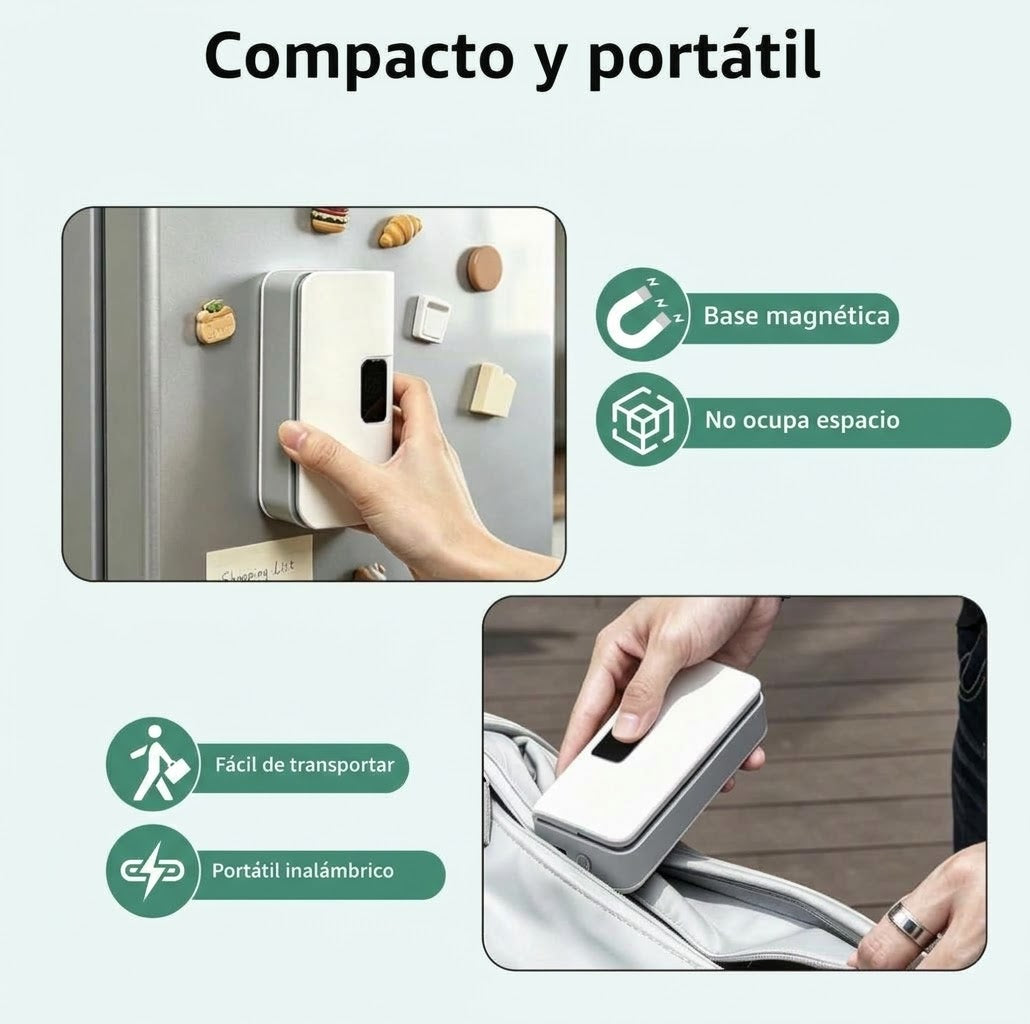 Mini Selladora 2 en 1: Sella y Corta